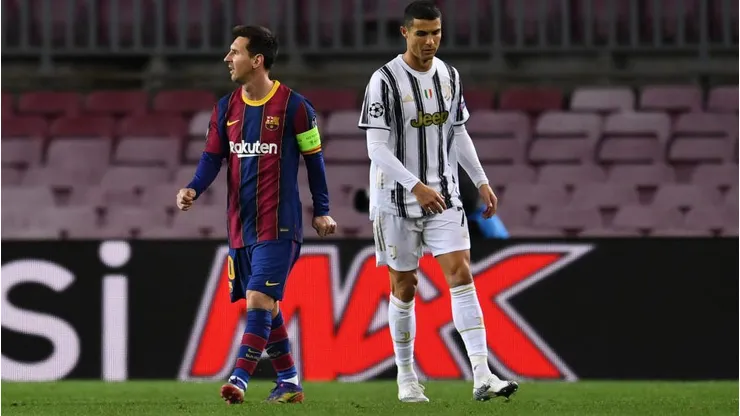 Lionel Messi y Cristiano Ronaldo.