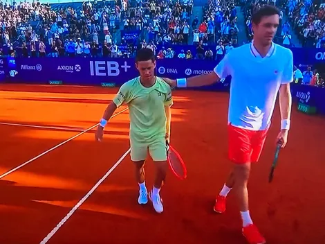 Jarry sucumbe contra el casi retirado Peque Schwartzman