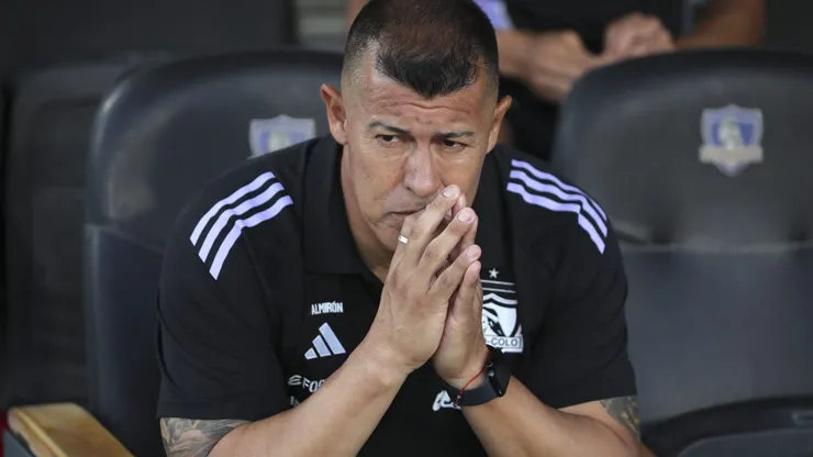 Jorge Almirón en el Monumental.
(Felipe Zanca/Photosport).