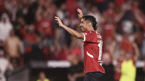 Luciano Cabral tiene en llamas a los hinchas de Independiente.