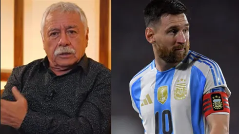 El jugador nacional se lanzó contra el astro argentino.