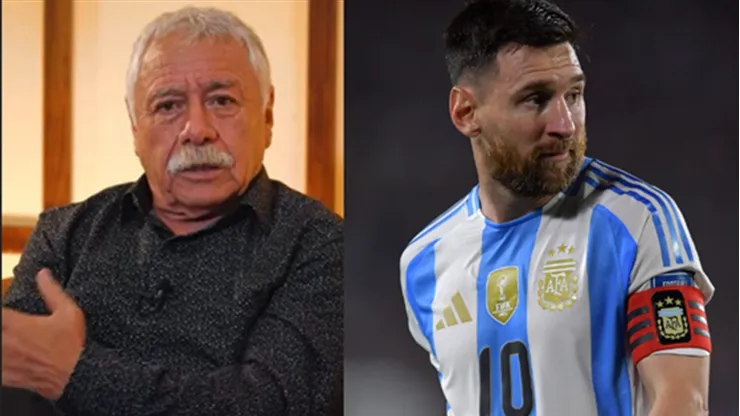 El jugador nacional se lanzó contra el astro argentino.