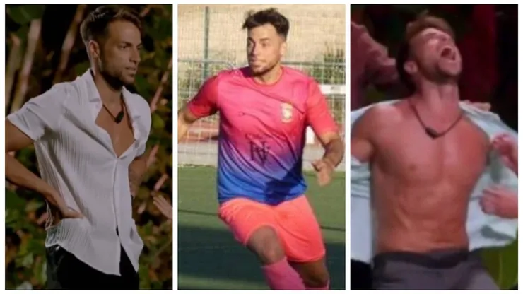 El exfutbolista que es viral en las redes.