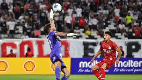 De Paul pudo mantener en cero su arco ante San Felipe.