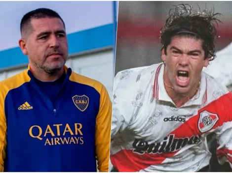Riquelme ningunea al Matador por el "mejor extranjero" en Argentina