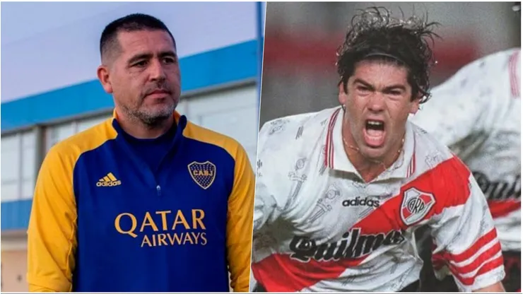 Riquelme asegura que Cavani es "mejor extranjero" que Matador Salas en Argentina