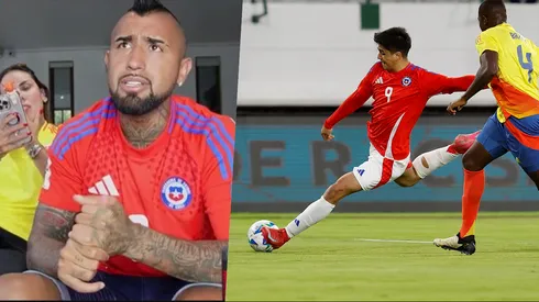 El King siguió vía streaming la acción del jugador.