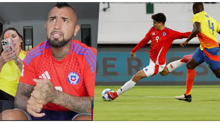 El King siguió vía streaming la acción del jugador.
