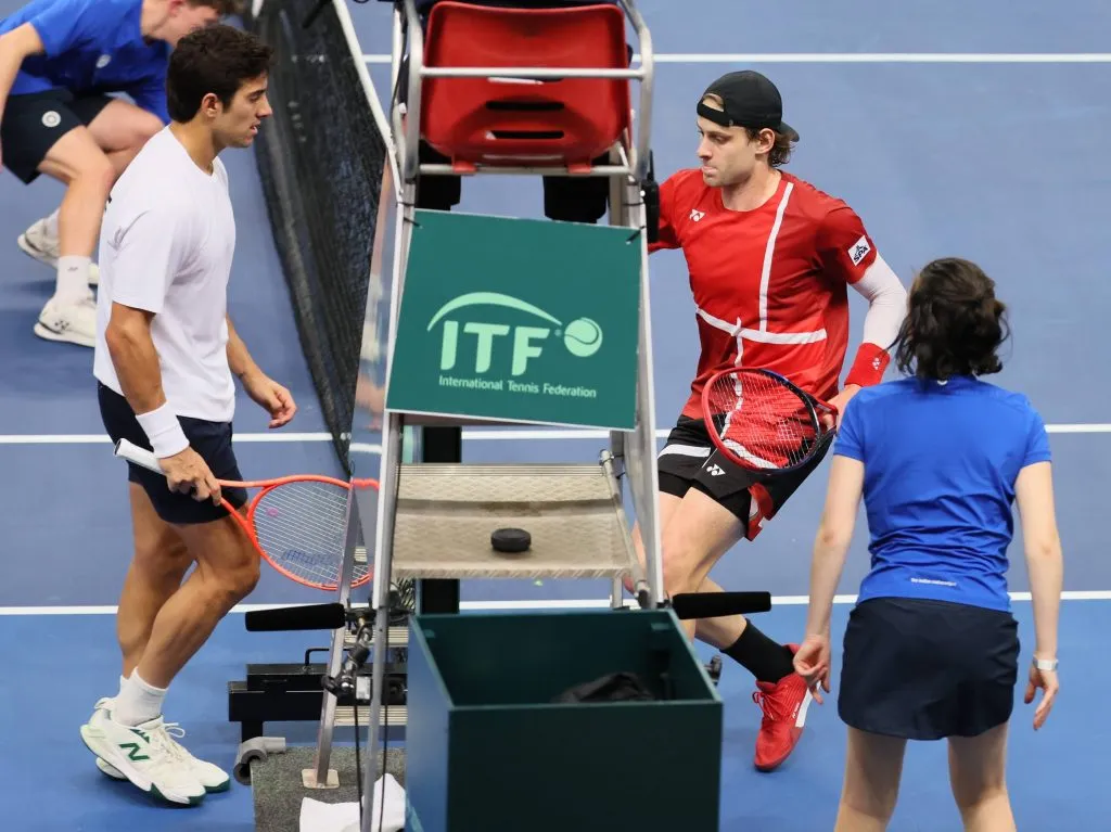 Los chilenos no olvidan lo que Bergs hizo con Garin en la Copa Davis