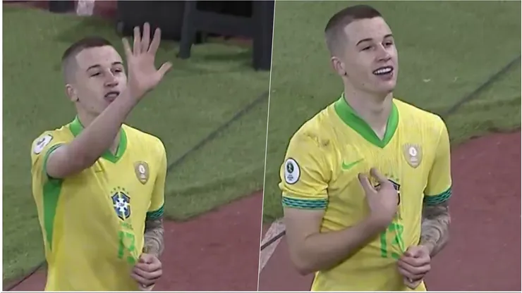 Igor Serrote sacó de sus casillas a los argentinos al mostrarles las copas del mundo