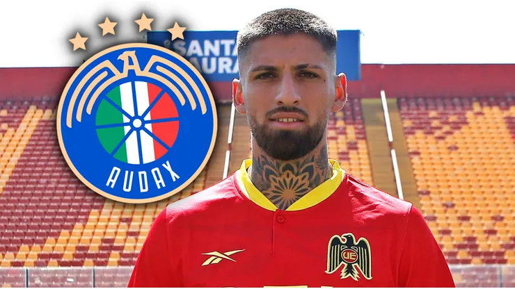 Jeraldino dejó en el pasado a Audax para llegar al Santa Laura.