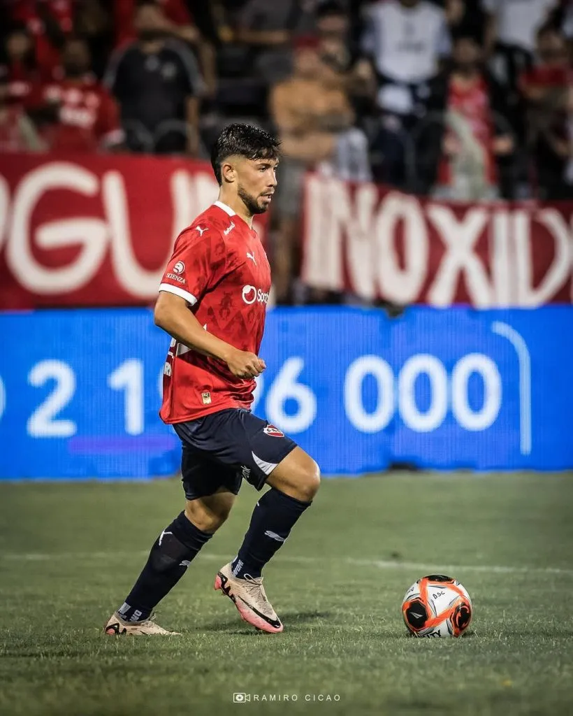 Felipe Loyola, figura en Independiente de Avellaneda (Instagram)