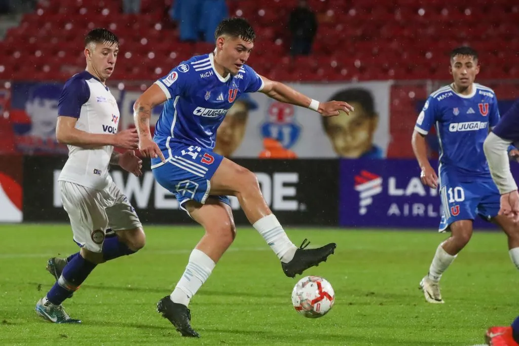 Cristóbal Muñoz no se pudo consagrar en U. de Chile. Imagen: Photosport.
