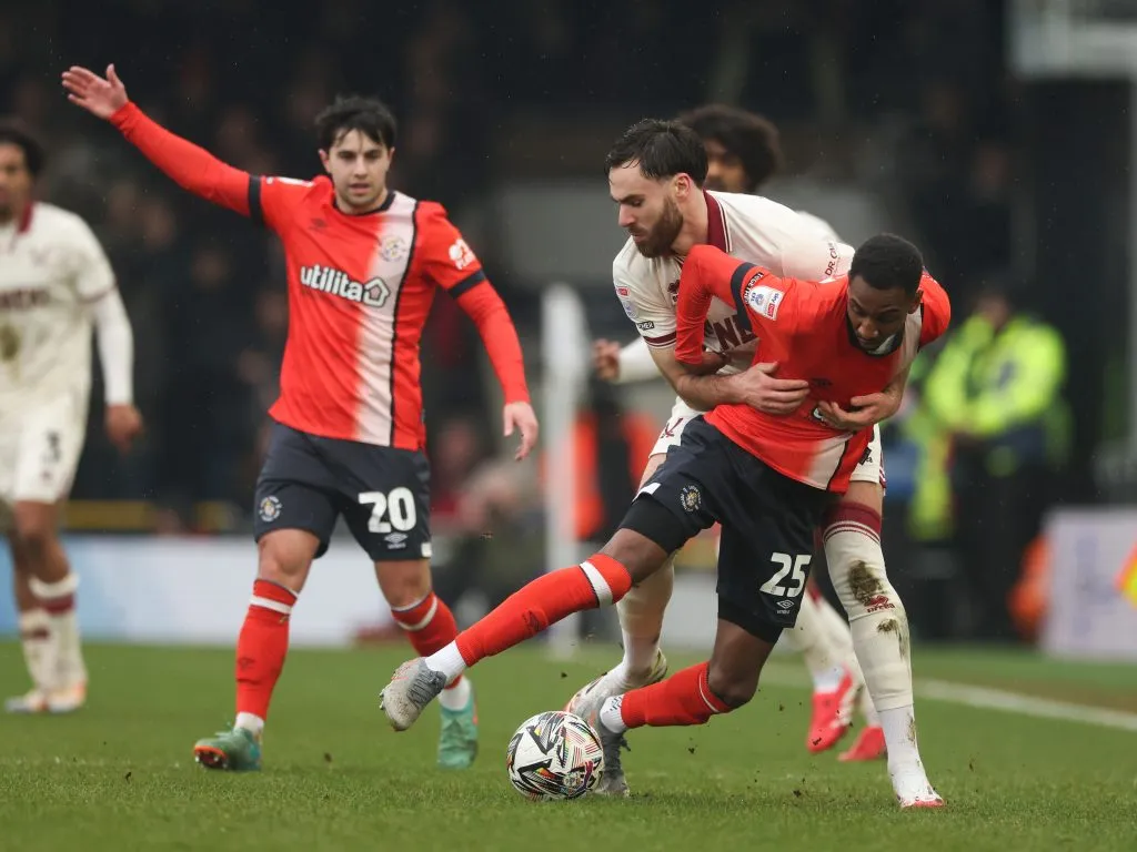 Ben Brereton sumó minutos en un triunfo de oro para el Sheffield United. Foto: Getty Images.