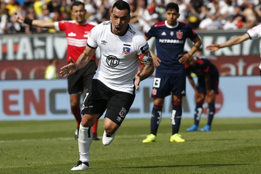 Paredes le hizo 16 goles a U. de Chile. Imagen: Photosport