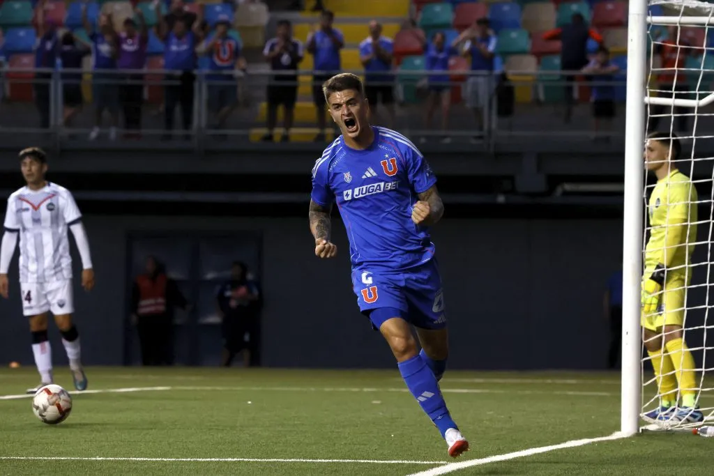 Franco Calderón anotó para la U en Copa Chile | Photosport