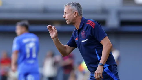 Gustavo Álvarez está feliz por su pupilo.