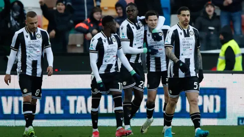 Udinese venció a Empoli en la Serie A.