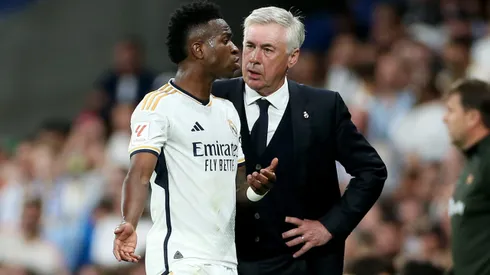 El entrenador del Real Madrid se refirió al futuro de Vinicius.