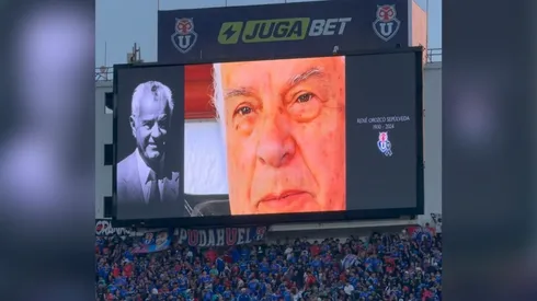 Orozco fue homenajeado en el Nacional.