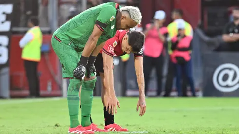 Keylor Navas jugando por Newell's.