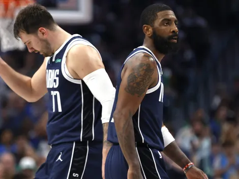 Insinúan que mal rendimiento de Irving es culpa Doncic