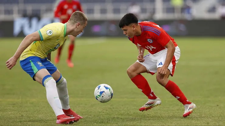 Chile cayó ante Brasil en el Sudamericano Sub-20.