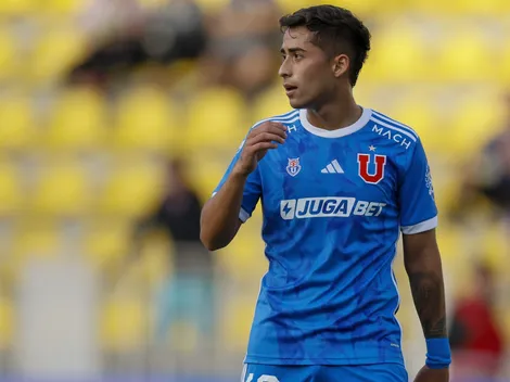 Gran marca de Lucas Assadi: celebra sin ser titular en la U