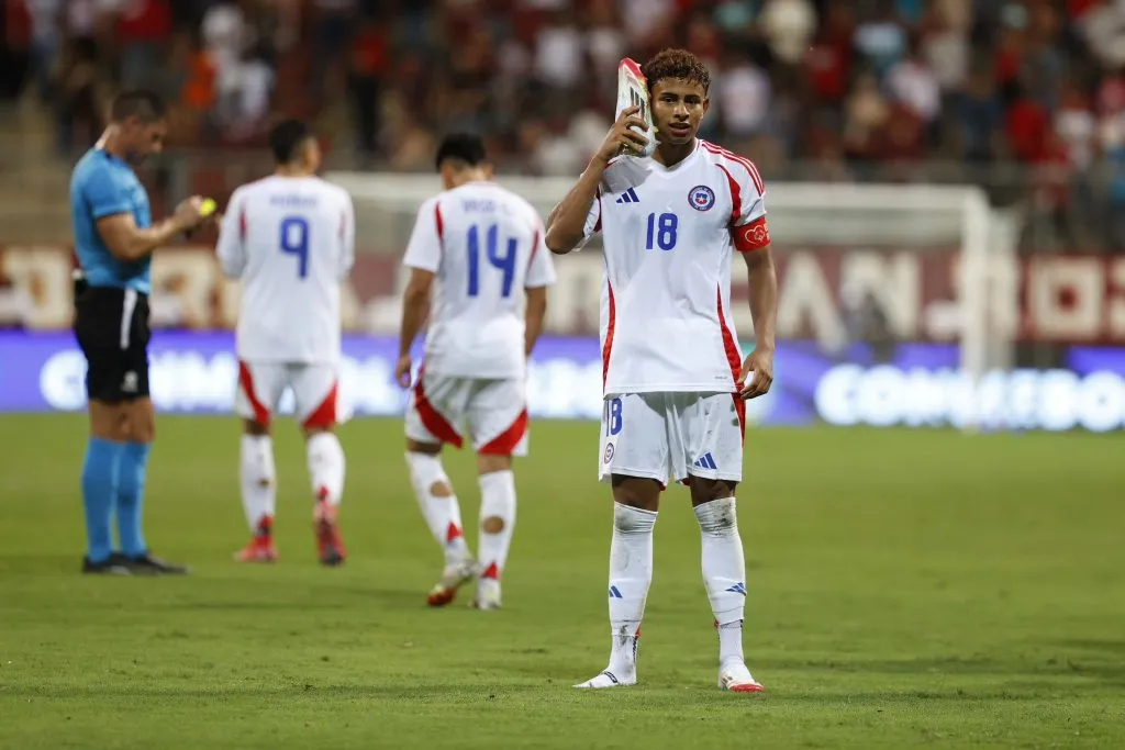 Rossel fue de lo poco rescatable en el Sudamericano Sub 20. Imagen: Instagram