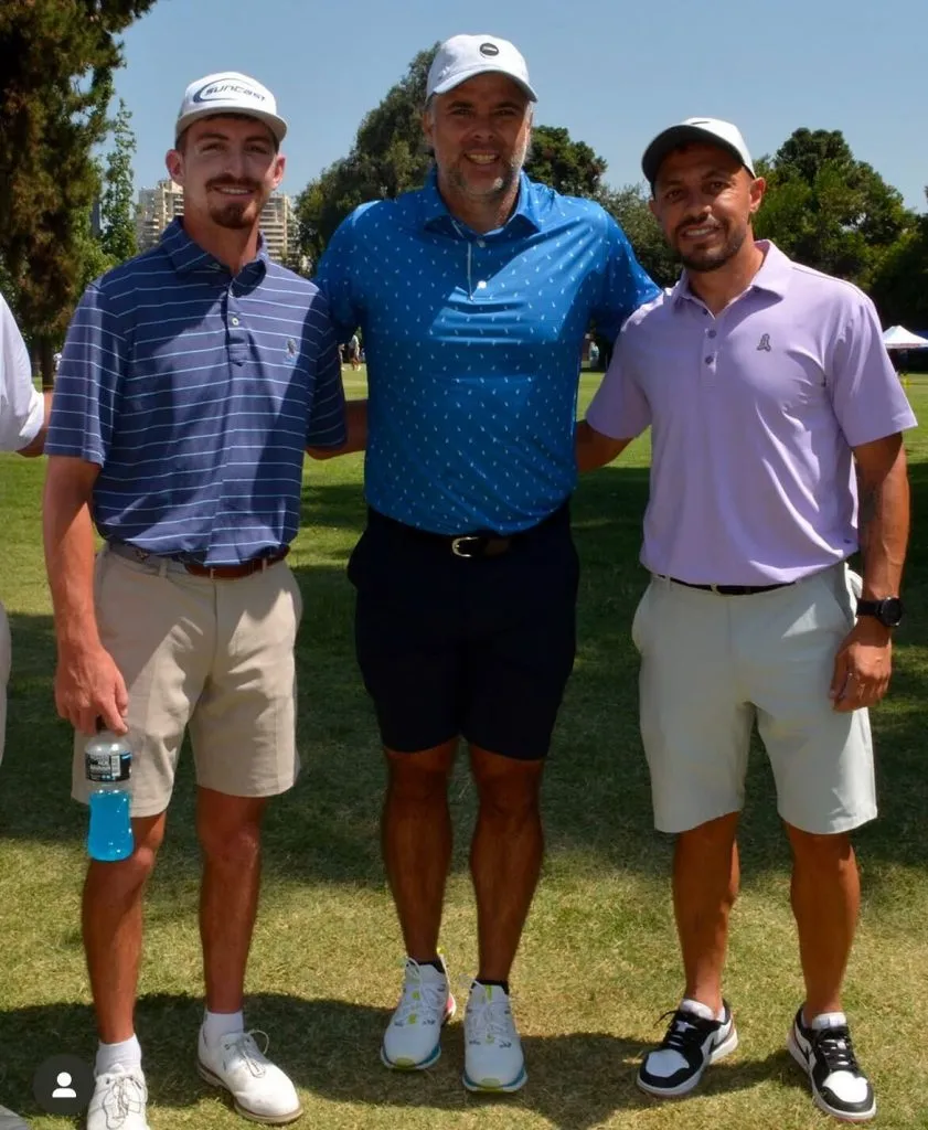 Marcelo Díaz estuvo en la edición 2024, donde compartió con el ex tenista Fernando González, además la figura mundial en ese deporte que es Sam Bennett.