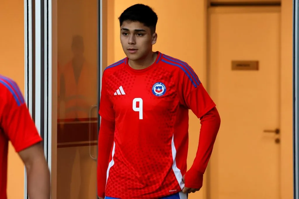 Damián Pizarro no tuvo un buen pasar en el Sudamericano Sub 20 (Photosport)