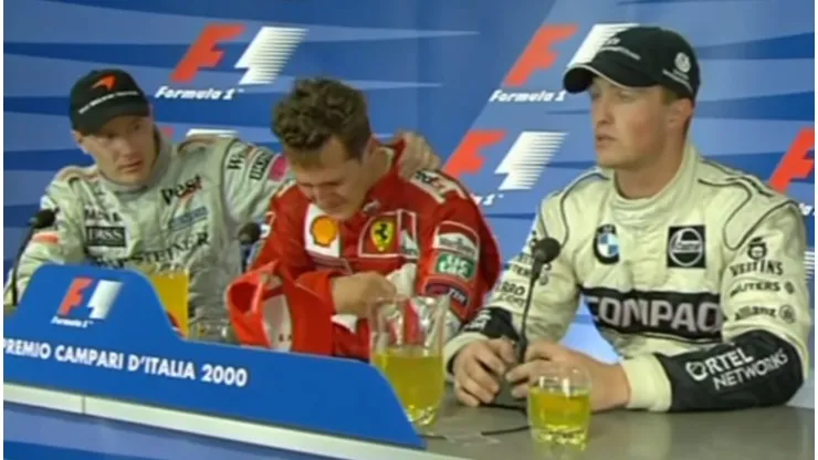 Schumacher llora al recordar a Senna