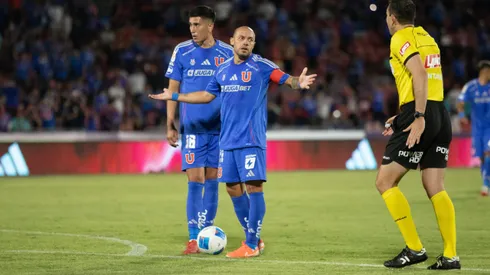 Marcelo Díaz habló en la interna del camarín de U de Chile.
