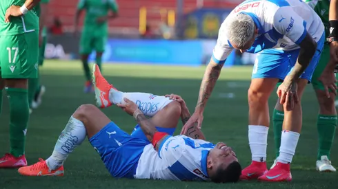 Medel se retiró al inicio del segundo tiempo