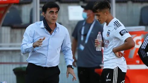 Gustavo Quinteros dirigió a Colo Colo el día que salvaron del descenso.