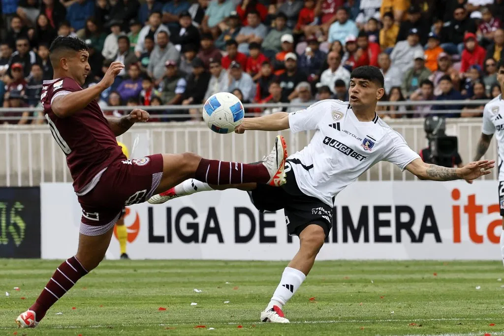 Claudio Aquino ante La Serena en La Portada. (Andrés Piña/Photosport).