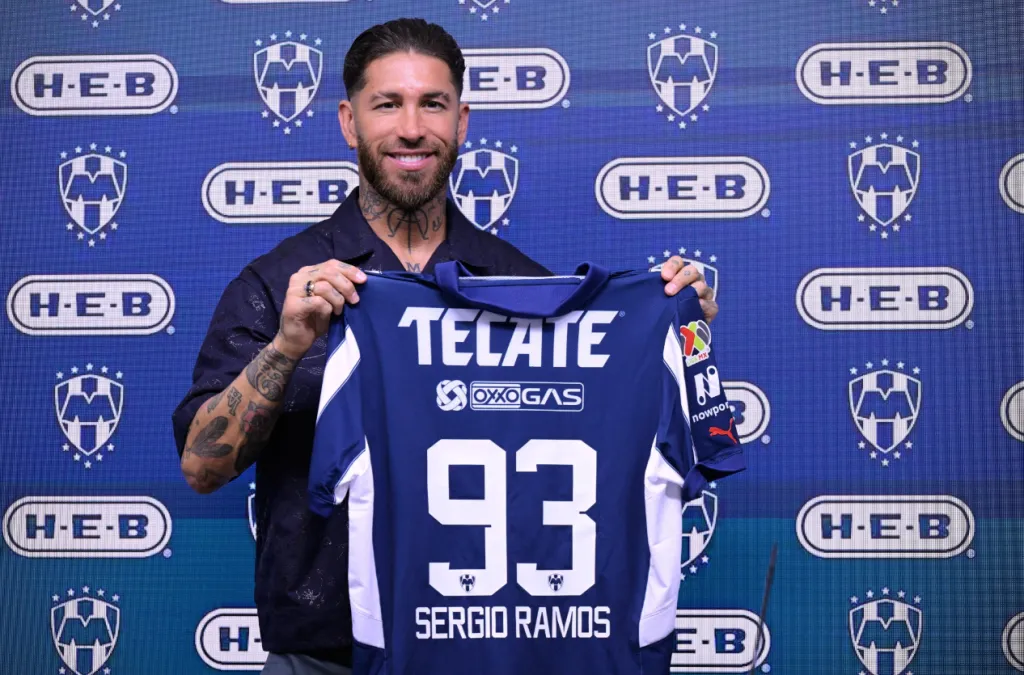 La camiseta que lucirá Sergio Ramos en la Liga MX. (Foto: Monterrey).
