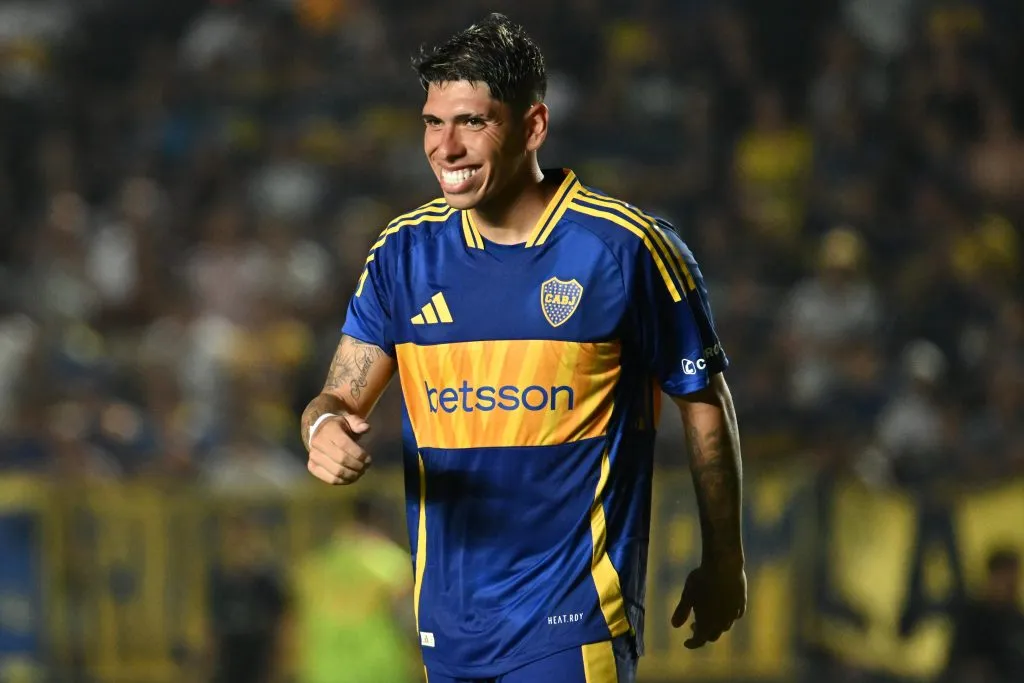Carlos Palacios fue figura en Boca Juniors y la prensa argentina lo aplaudió con todo. Foto: Getty Images.