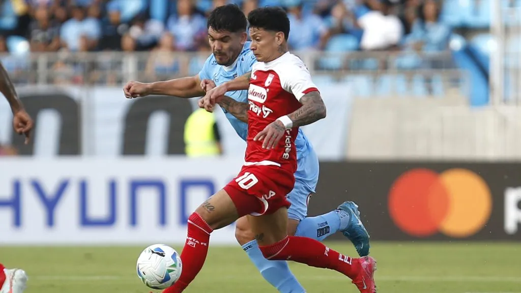 Iquique dio el primer golpe y venció a Independiente Santa Fe en la Copa Libertadores. Foto: Libertadores.