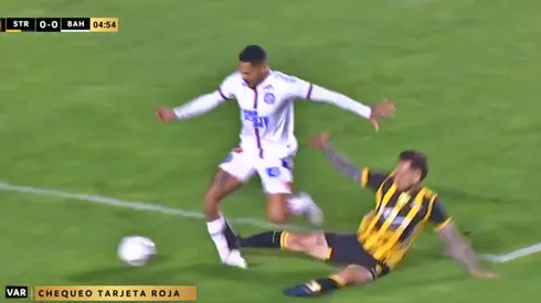 Escandalosa patada se vio en La Paz.