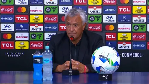 Gorosito salió a conferencia de prensa a reclamar contra Boca