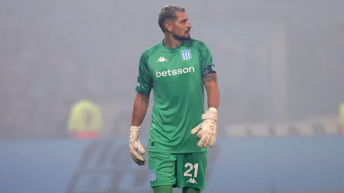 Gabriel Arias, arquero chileno, defenderá el arco de Racing Club en la Recopa Sudamericana.