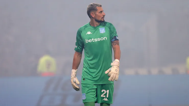 Gabriel Arias, arquero chileno, defenderá el arco de Racing Club en la Recopa Sudamericana.