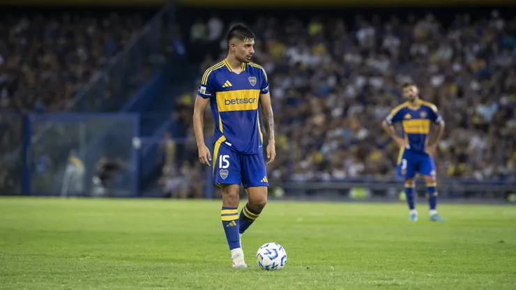 Williams Alarcón se lesionó en Boca Juniors.