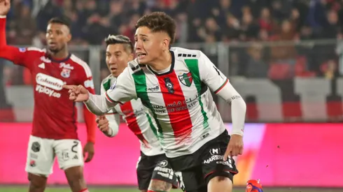 Román volvió a entrenar con Palestino.