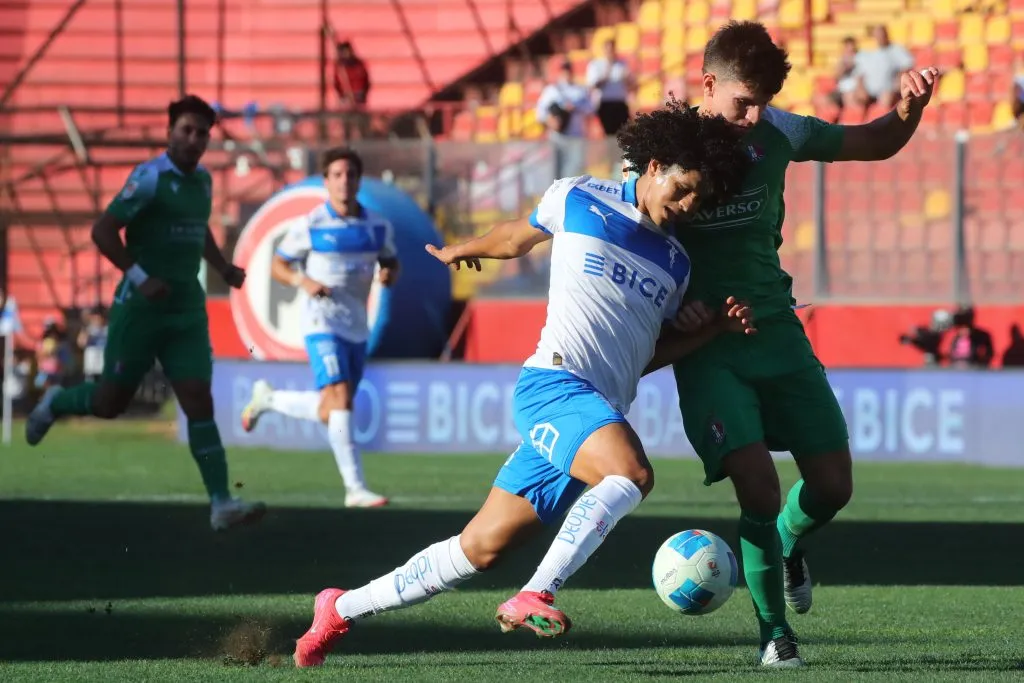 Eduard Bello jugó un partido discreto ante Audax Italiano | Photosport