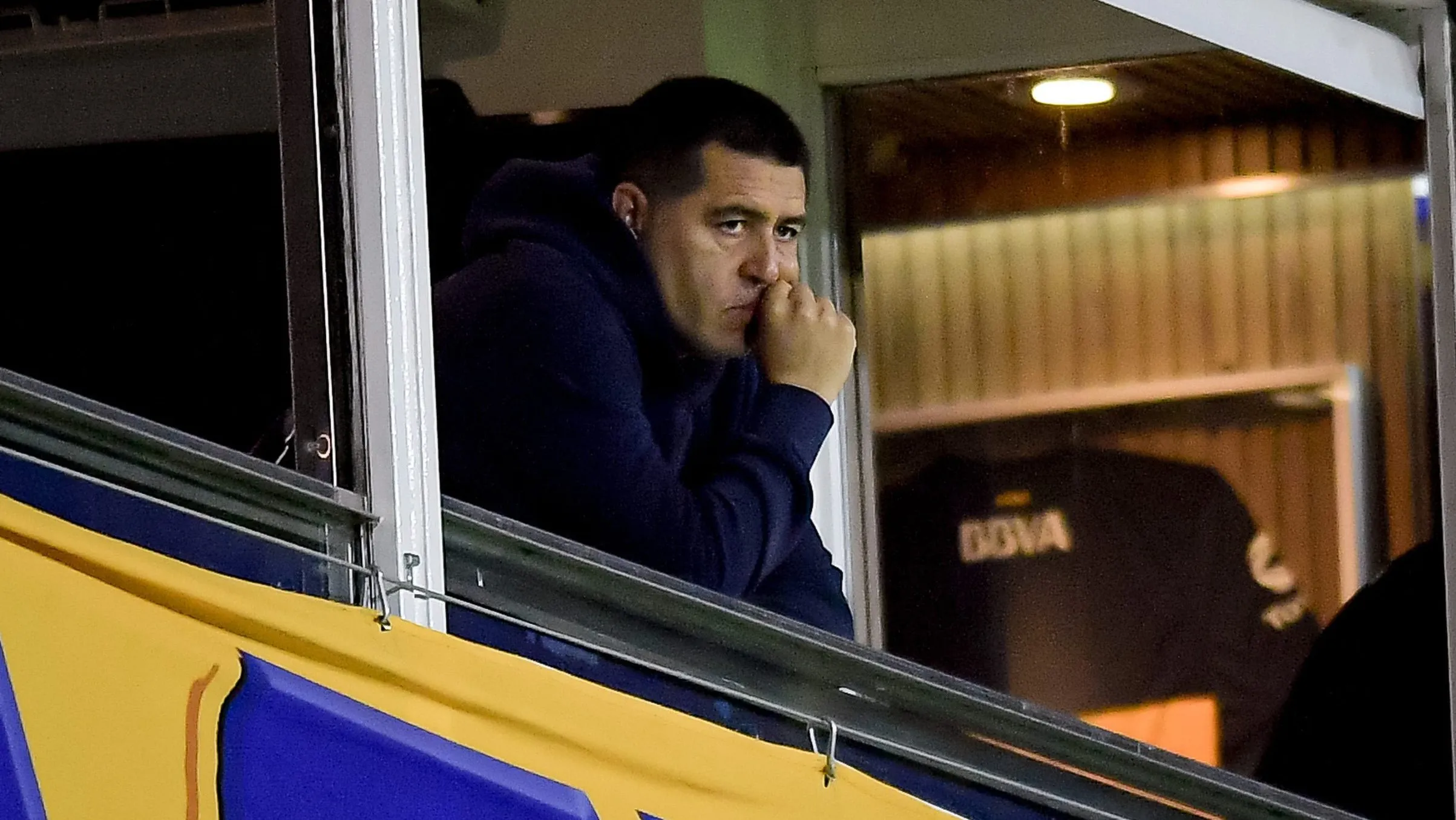 Juan Román Riquelme entró al camarín de Boca Juniors y habló fuerte y claro. Foto: Getty Images.