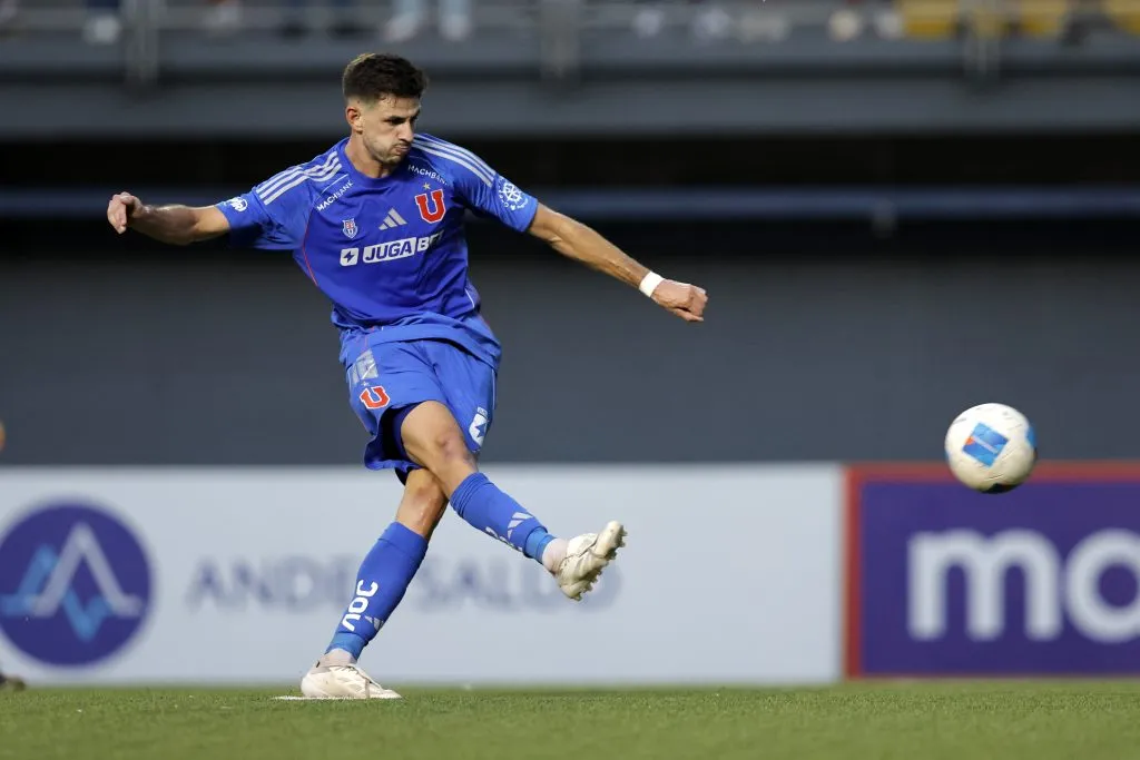 Lucas Di Yorio suma dos partidos por Universidad de Chile. Foto: Javier Torres/Photosport
