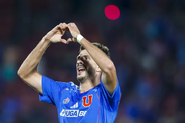 Lucas Di Yorio arribó a préstamo por 2025 a U de Chile. Foto: Pepe Alvujar/Photosport