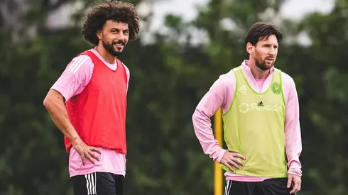 El Peluca Falcón cuenta las horas para su estreno con el Inter Miami.